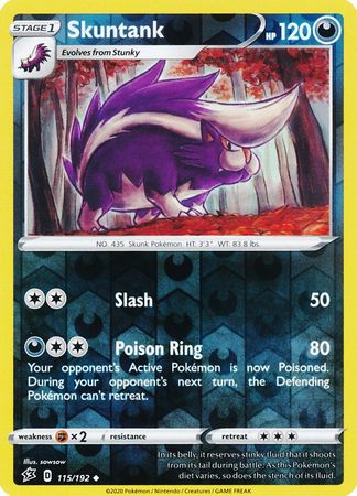 Rebel Clash - 115/192 - Skuntank - Reverse Holo