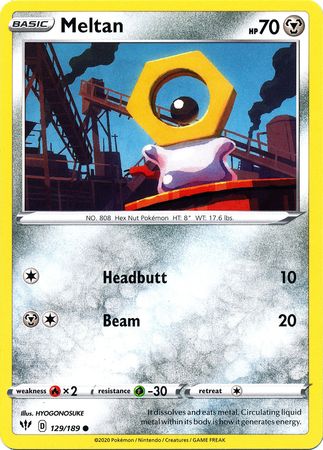 Darkness Ablaze - 129/189 - Meltan