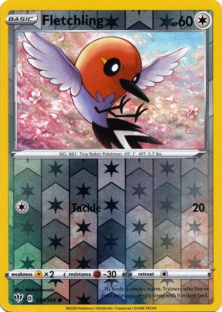 Darkness Ablaze - 151/189 - Fletchling - Reverse Holo