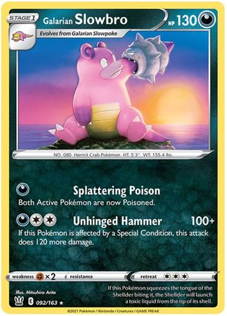Battle Styles - 092/163 - Galarian Slowbro
