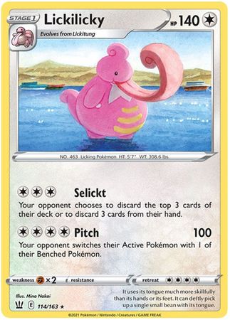 Battle Styles - 114/163 - Lickilicky