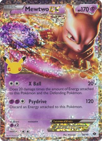 Celebrations Classic - NXD54 - Mewtwo EX