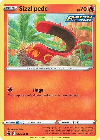 Fusion Strike - 047/264 - Sizzlipede