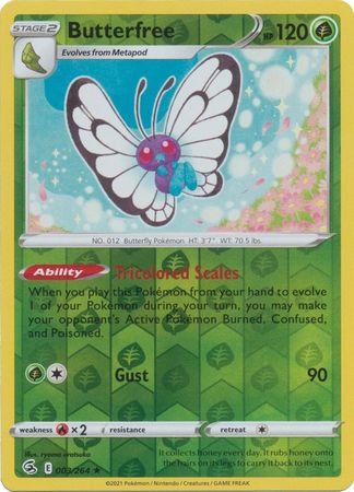 Fusion Strike - 003/264 - Butterfree - Reverse Holo