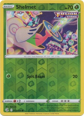 Fusion Strike - 013/264 - Shelmet - Reverse Holo