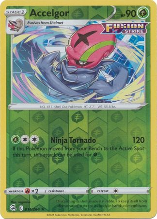 Fusion Strike - 014/264 - Accelgor - Reverse Holo