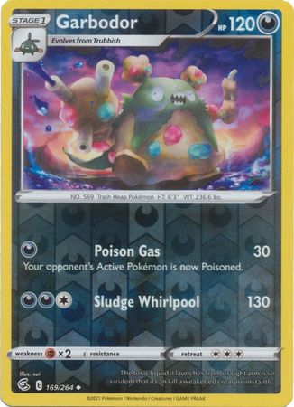 Fusion Strike - 169/264 - Garbodor - Reverse Holo