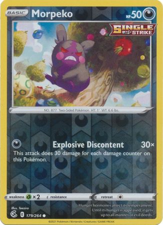 Fusion Strike - 179/264 - Morpeko - Reverse Holo