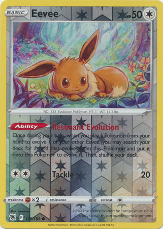 Astral Radiance - 119/189 - Eevee - Reverse Holo Cards Center Astral Radiance - 119/189 - Eevee - Reverse Holo Cards Center