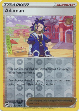 Astral Radiance - 135/189 - Adaman - Reverse Holo