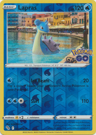 Pokémon GO - 023/078 - Lapras - Reverse Holo
