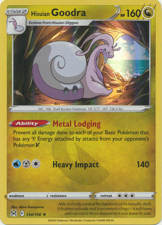 Lost Origin - 134/196 - Hisuian Goodra - Holo