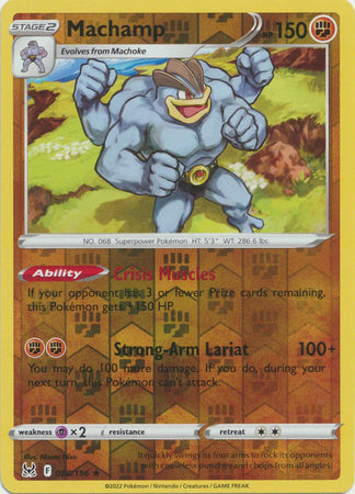 Lost Origin - 088/196 - Machamp - Reverse Holo