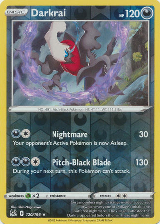 Lost Origin - 120/196 - Darkrai - Reverse Holo