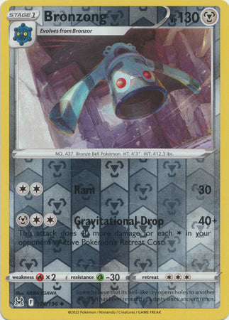 Lost Origin - 126/196 - Bronzong - Reverse Holo
