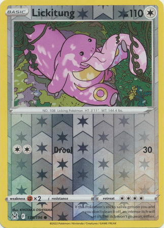 Lost Origin - 138/196 - Lickitung - Reverse Holo