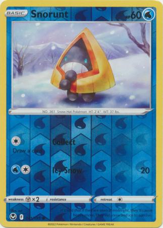 Silver Tempest - 041/195 - Snorunt - Reverse Holo