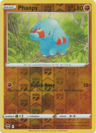 Silver Tempest - 091/195 - Phanpy - Reverse Holo