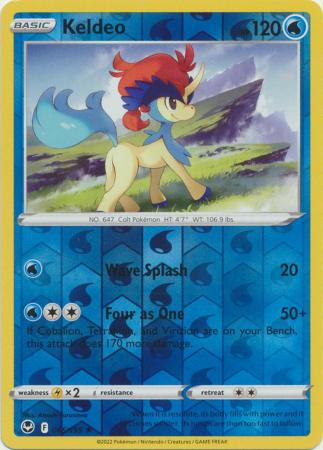 Silver Tempest - 046/195 - Keldeo - Reverse Holo