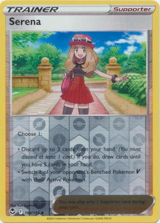 Silver Tempest - 164/195 - Serena - Reverse Holo