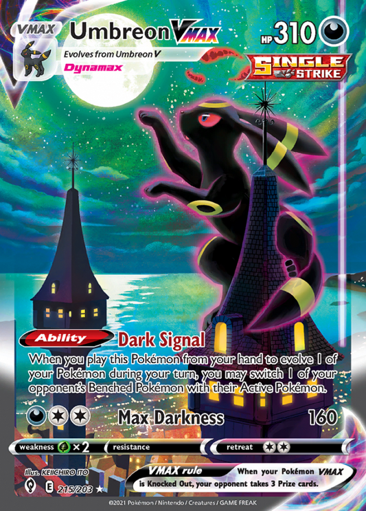 Evolving Skies - 215/203 - Umbreon VMAX