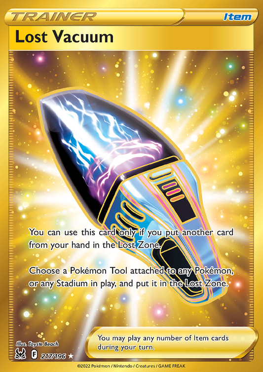 Lost Origin - 217/196 - Lost Vacuum (Gold)