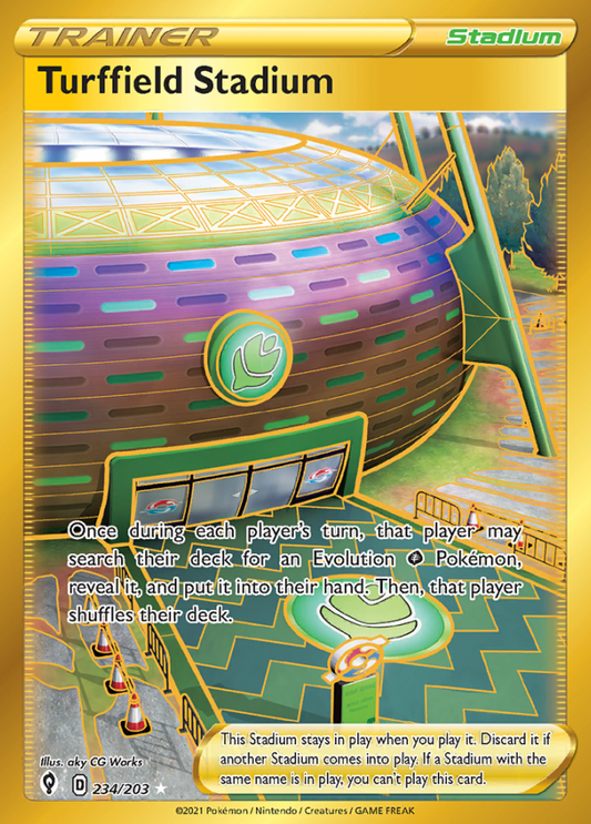 Evolving Skies - 234/203 - Turffield Stadium (Gold)