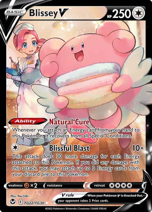 Silver Tempest - TG22 - Blissey V