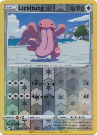 Battle Styles - 113/163 - Lickitung - Reverse Holo