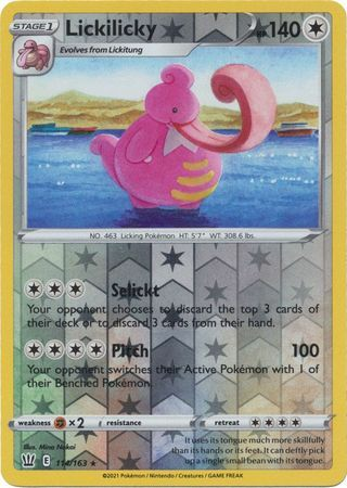 Battle Styles - 114/163 - Lickilicky - Reverse Holo