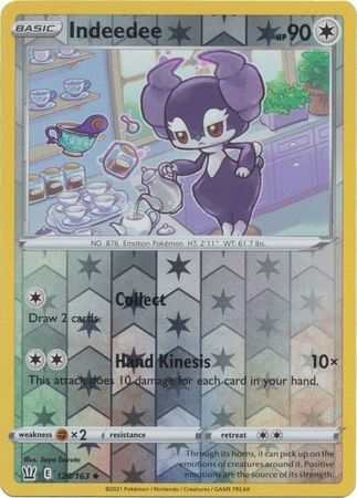 Battle Styles - 120/163 - Indeedee - Reverse Holo