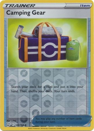 Battle Styles - 122/163 - Camping Gear - Reverse Holo