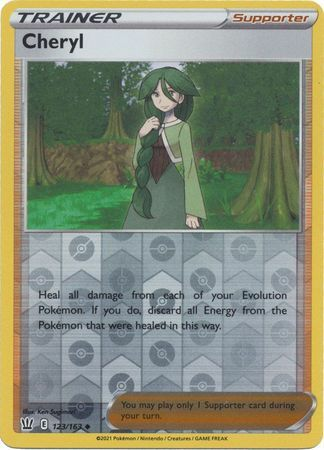 Battle Styles - 123/163 - Cheryl - Reverse Holo