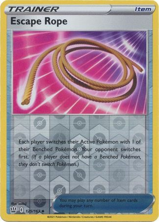 Battle Styles - 125/163 - Escape Rope - Reverse Holo