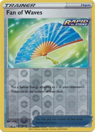 Battle Styles - 127/163 - Fan of Waves - Reverse Holo
