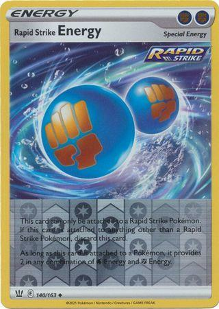 Battle Styles - 140/163 - Rapid Strike Energy - Reverse Holo