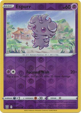 Battle Styles - 060/163 - Espurr - Reverse Holo
