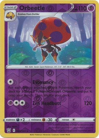Battle Styles - 065/163 - Orbeetle - Reverse Holo