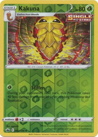Chilling Reign - 002/198 - Kakuna - Reverse Holo