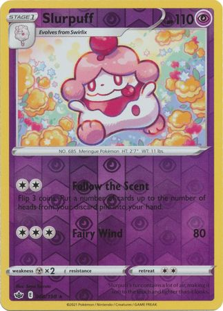 Chilling Reign - 068/198 - Slurpuff - Reverse Holo