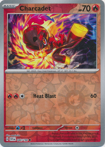 Scarlet & Violet - 040/198 - Charcadet - Reverse Holo