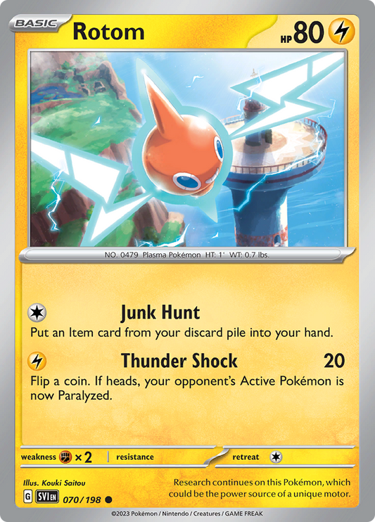 Scarlet & Violet - 070/198 - Rotom