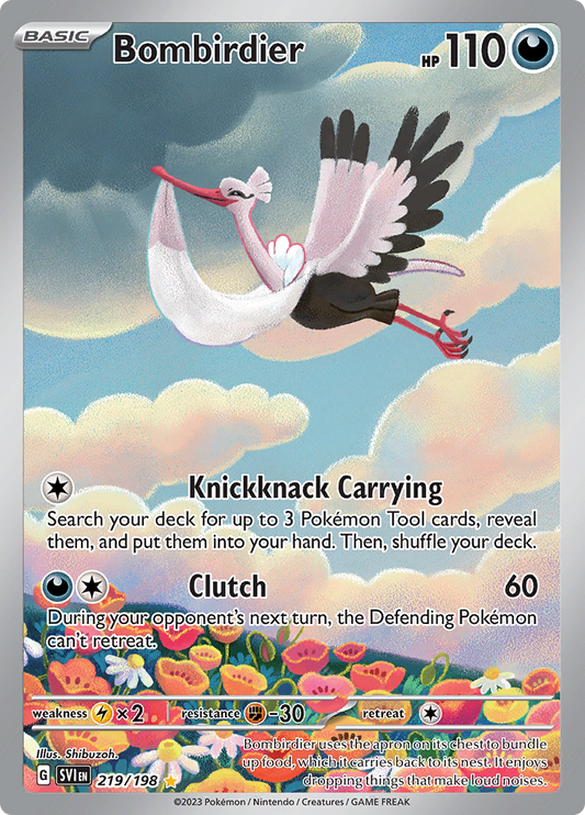 Scarlet & Violet - 219/198 - Bombirdier