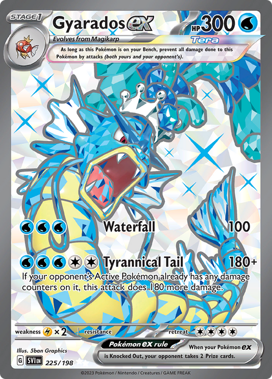 Scarlet & Violet - 225/198 - Gyarados ex