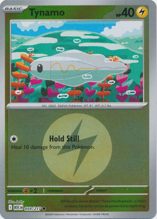 Ascended Heroes - 059/217 - Tynamo - Energy Reverse Holo