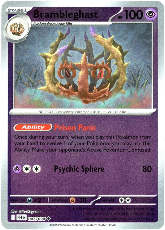 Phantasmal Flames - 047/094 - Brambleghast - Reverse Holo