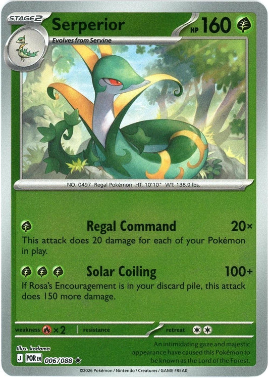 Perfect Order - 006/088 - Serperior - Reverse Holo
