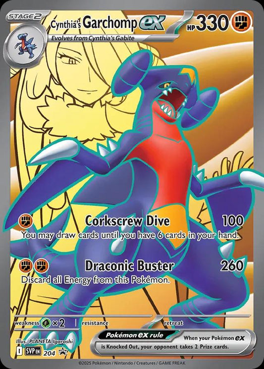 Black Star Promos - SVP204 - Cynthia's Garchomp ex