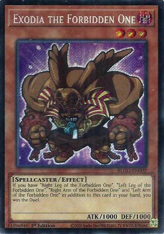BLGG-EN002 - Exodia the Forbidden One