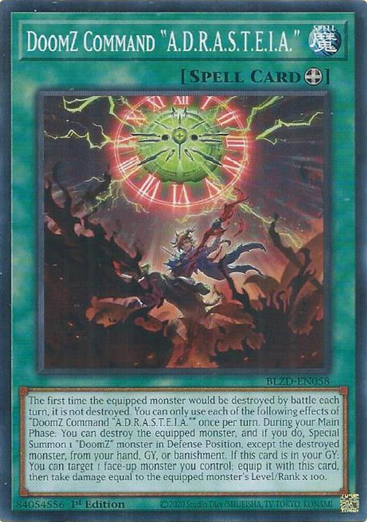 BLZD-EN058 - DoomZ Command "A.D.R.A.S.T.E.I.A."